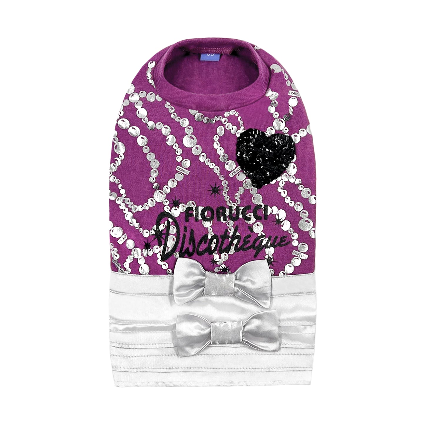 PUPPY DOG CLOTHING SERIES FIORUCCI DISCOTHEQUE PURPLE & GREY