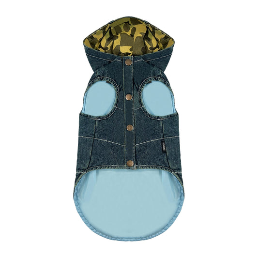 PUPPY DOG CLOTHING SERIES CAMOU DEMIN DG.ARMY BLUE