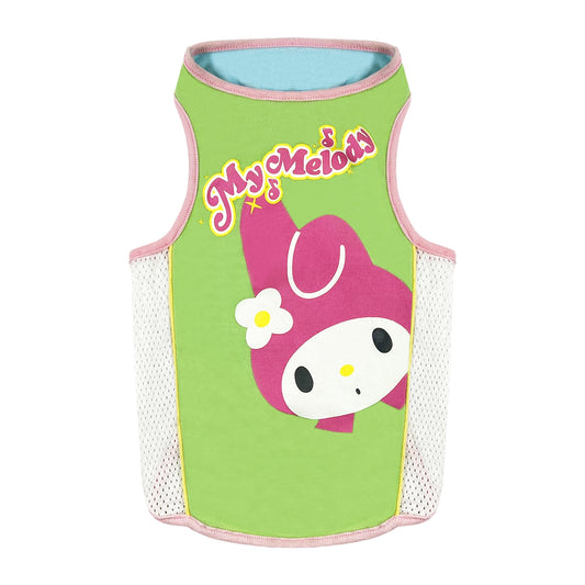 PUPPY DOG CLOTHING SERIES MY MELODY SPORT TANK GREEN & MINT