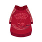 PUPPY DOG CLOTHING SERIES KANSAS 1888 SKULL SLEEVED RED