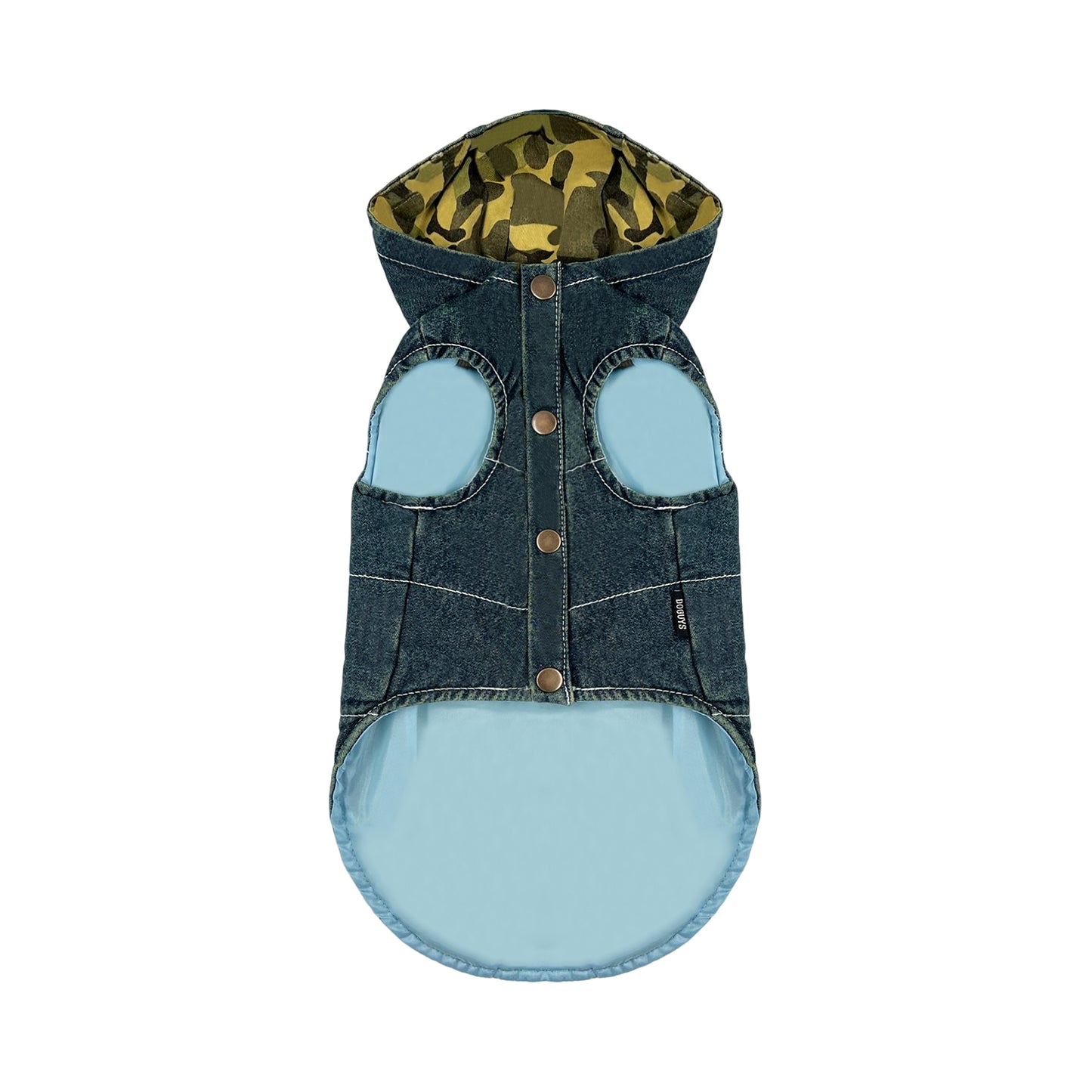 PUPPY DOG CLOTHING SERIES CAMOU DEMIN DG.ARMY BLUE