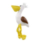 SQUEAKY PLUSH DOG TOY-TROPICAL BIRD SERIES PELICAN