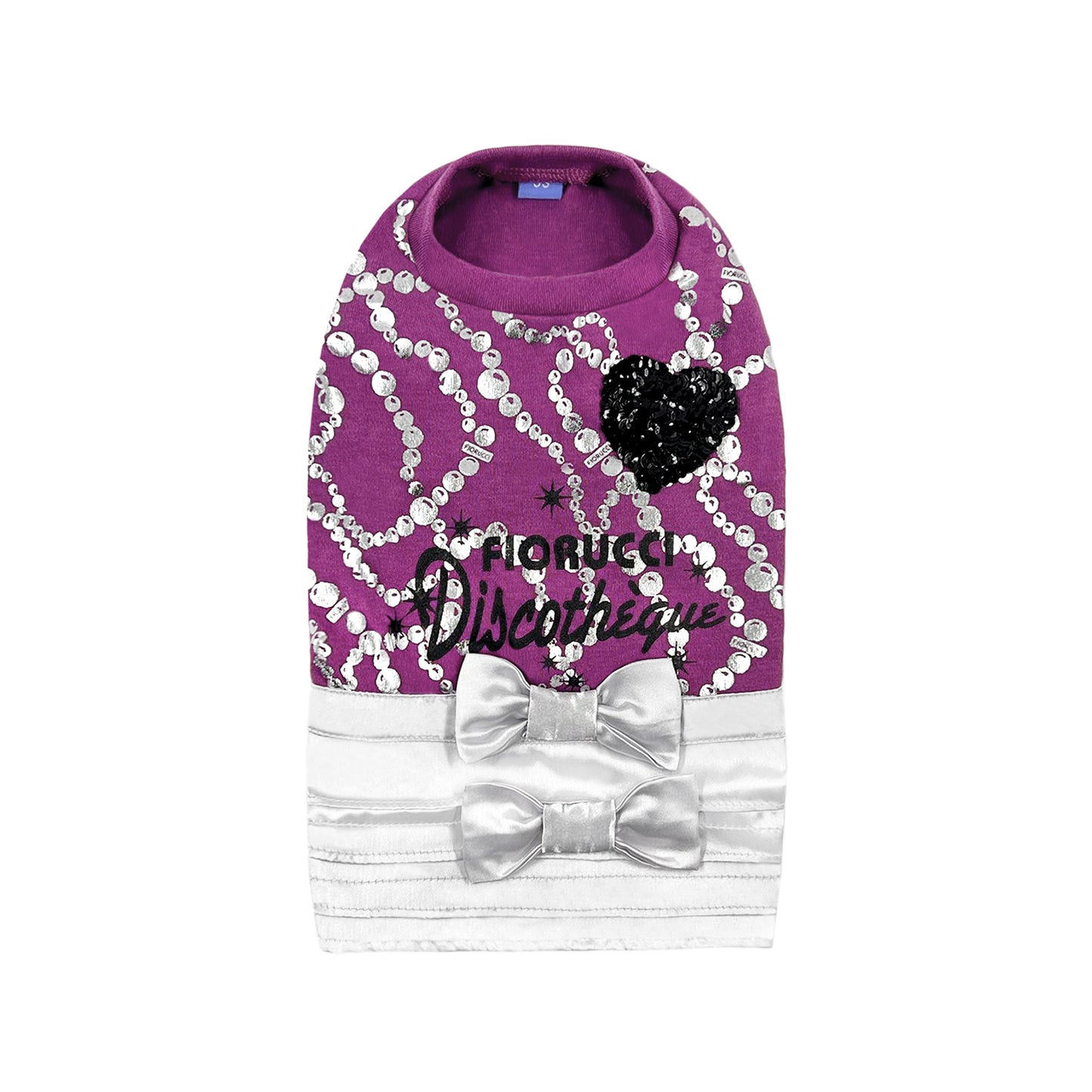 PUPPY DOG CLOTHING SERIES FIORUCCI DISCOTHEQUE PURPLE & GREY