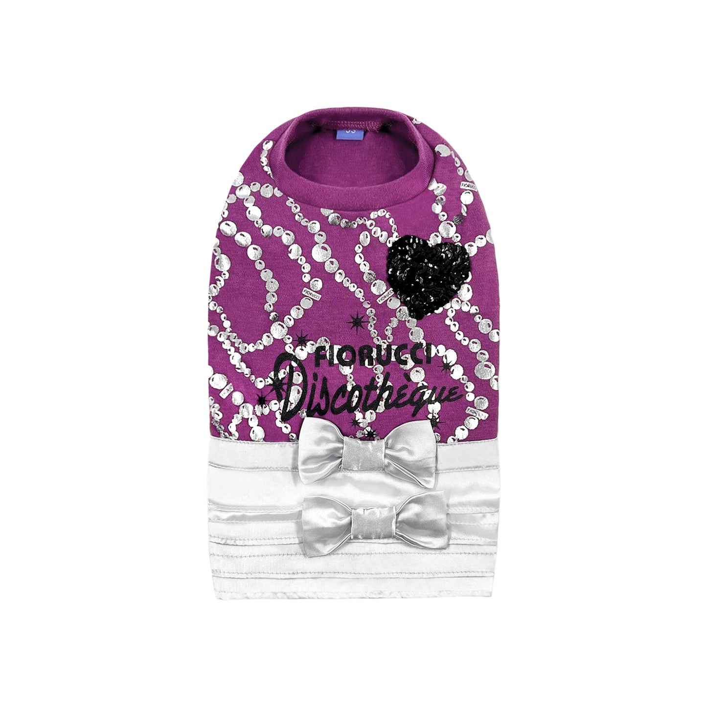 PUPPY DOG CLOTHING SERIES FIORUCCI DISCOTHEQUE PURPLE & GREY