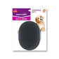 GROOMING MITT RUBBER GREY