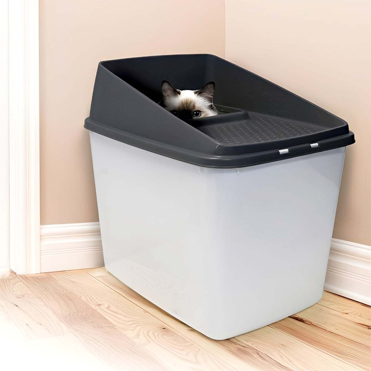 NO MESS CAT LITTER BOX