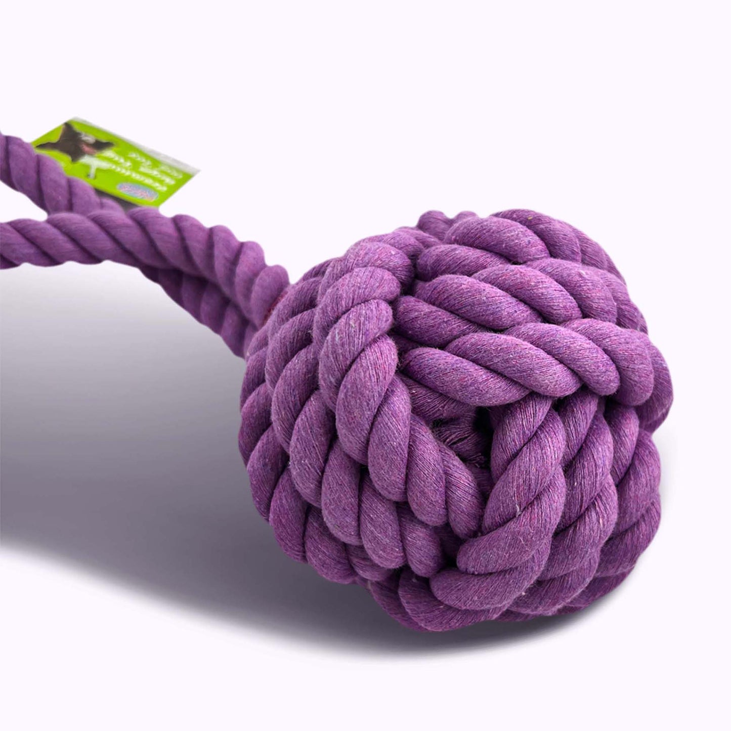 HEAVY DUTY ROPE TUG DOG TOY - COTTON CANDY SERIES 4 COLOURS