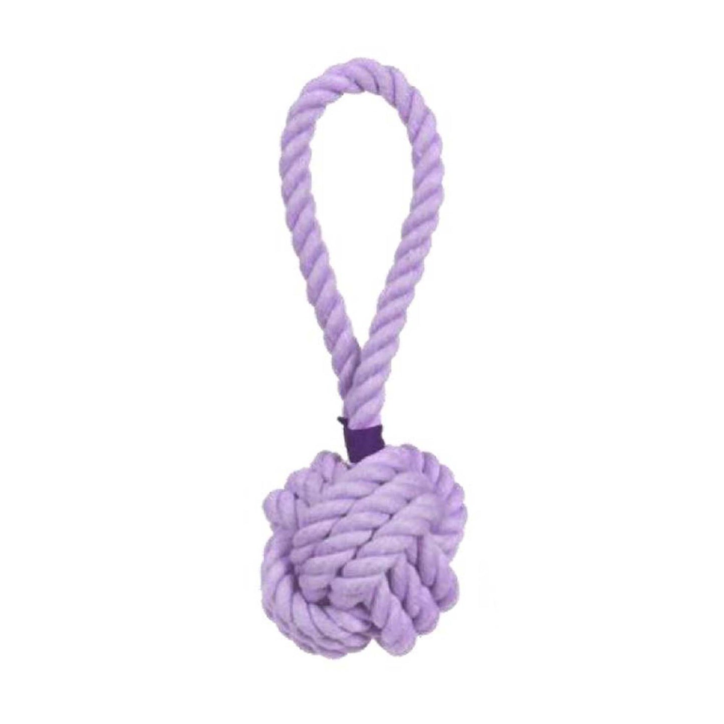 HEAVY DUTY ROPE TUG DOG TOY - COTTON CANDY SERIES 4 COLOURS