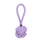 HEAVY DUTY ROPE TUG DOG TOY - COTTON CANDY SERIES 4 COLOURS