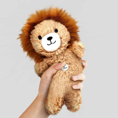 SQUEAKY ANIMAL PLUSH PET TOY - LION/BUNNY RABBIT SERIES