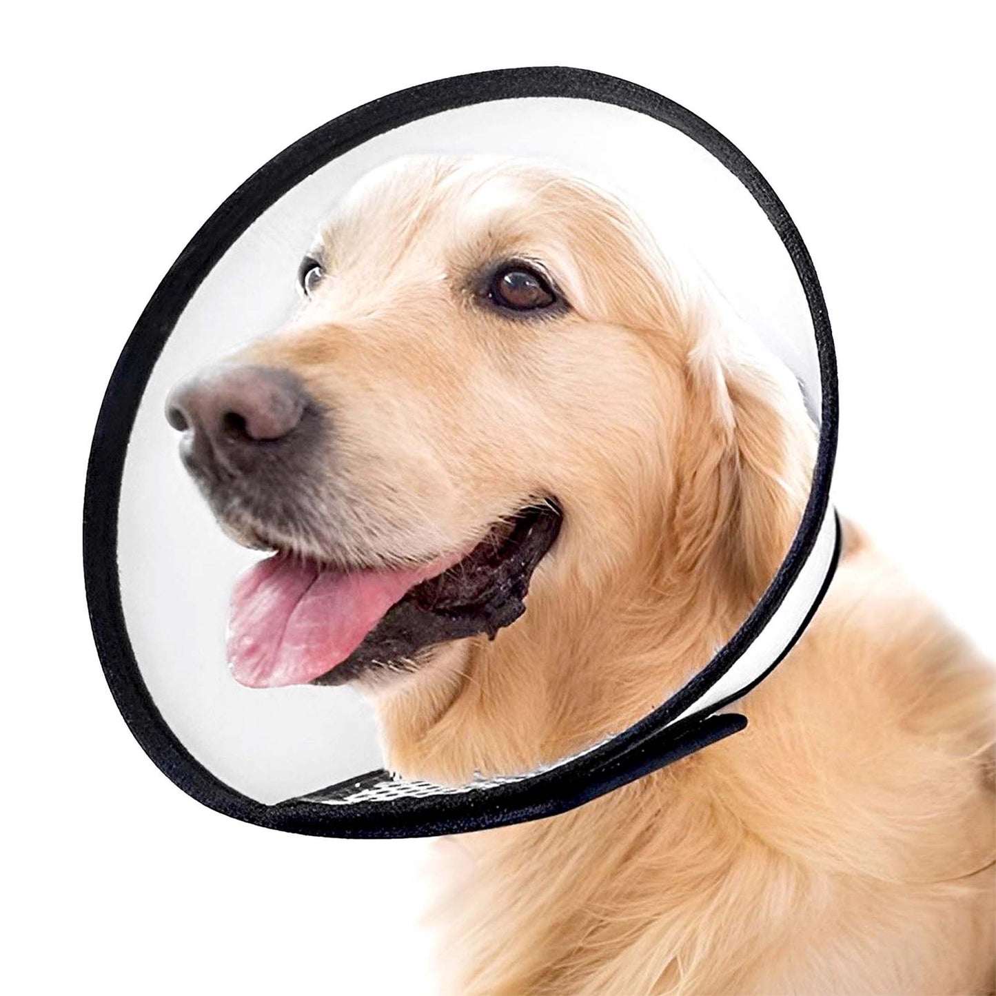 PET PROTECTIVE COLLAR DOG CAT ANTI-LICK CONE WOUND HEALING RECOVERY ELIZABETHAN