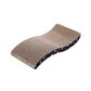 WAVY CAT SCRATCH PAD WITH CATNIP