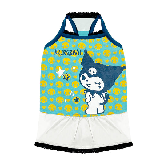 PUPPY DOG CLOTHING SERIES KUROMI & SKULL AQUA