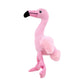 SQUEAKY PLUSH DOG TOY TROPICAL BIRD SERIES FLAMINGO