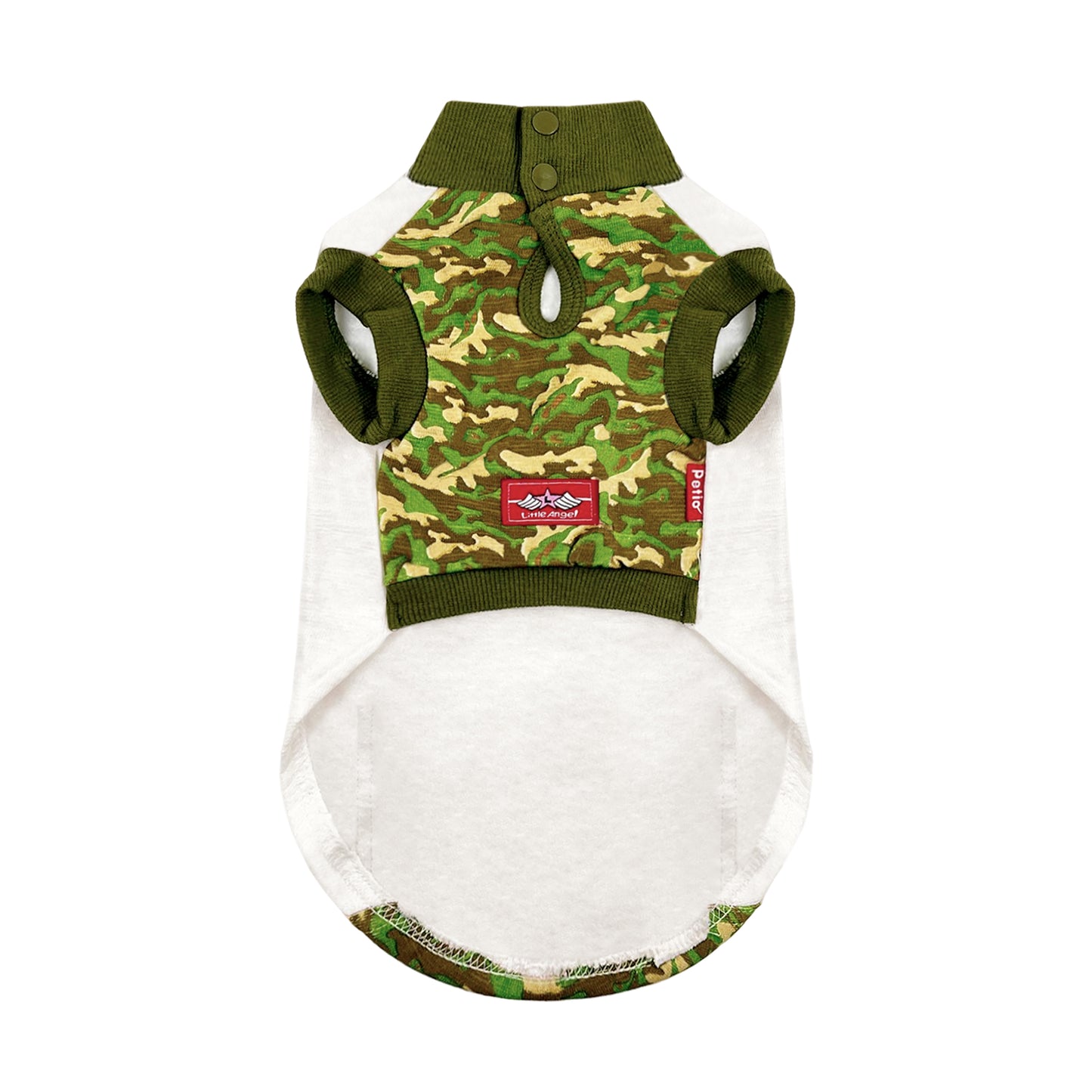 PUPPY DOG CLOTHING SERIES CAMOUFLAGE GREEN