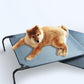 ELEVATED PET BED RAISED DOG CAT COT INDOOR & OUTDOOR COOLING MESH COT