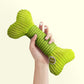 SQUEAKY DOG TOYS PUPPY PET BONE SERIES 3 COLOURS