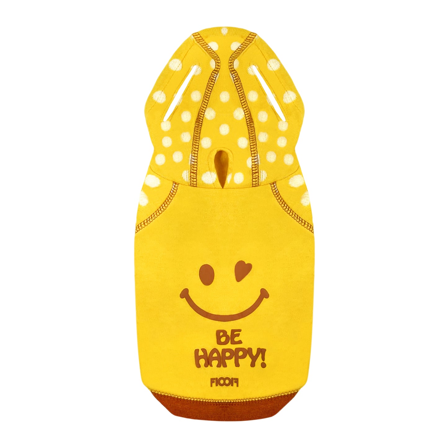 PUPPY DOG CLOTHING SERIES HAPPY SMILEY YELLOW