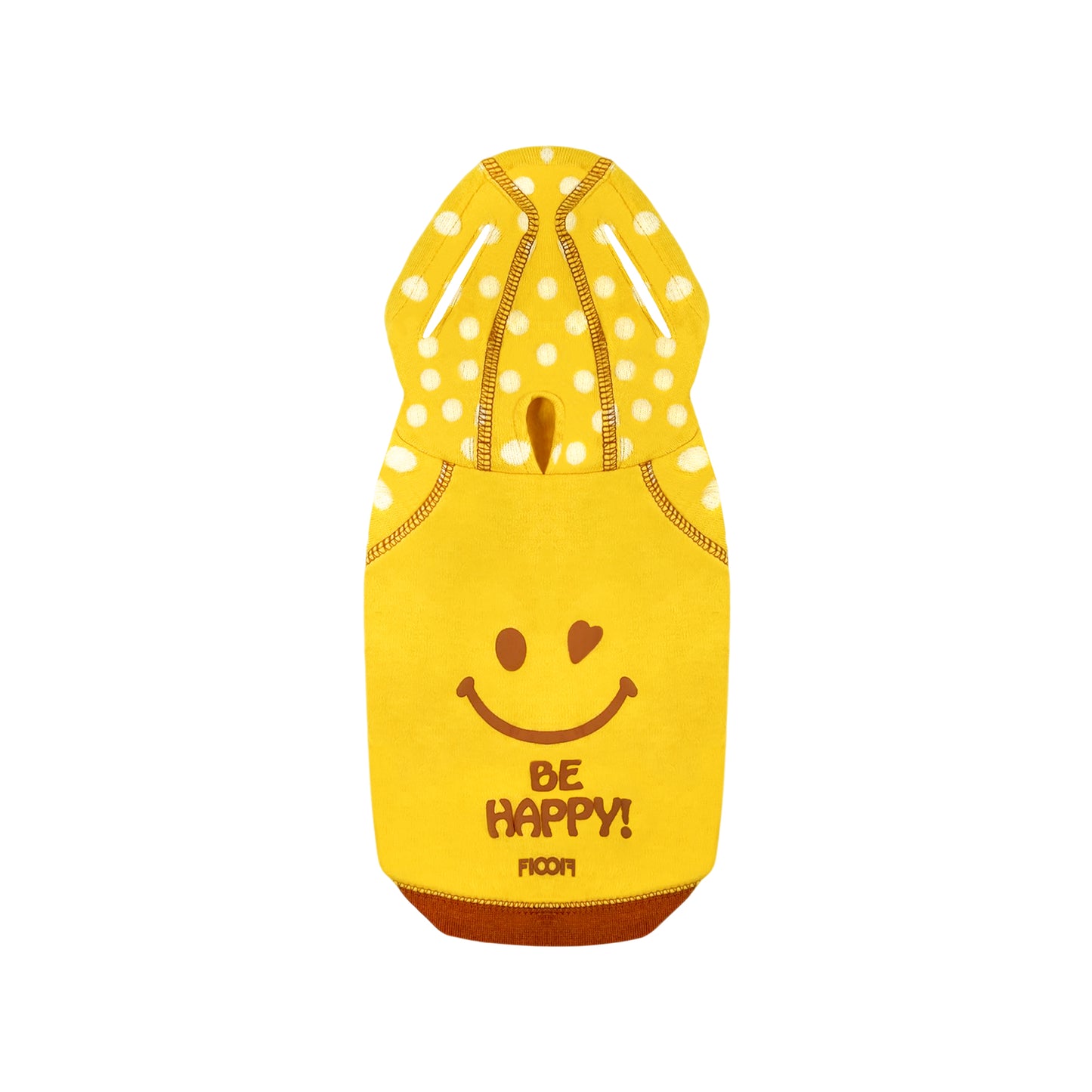 PUPPY DOG CLOTHING SERIES HAPPY SMILEY YELLOW