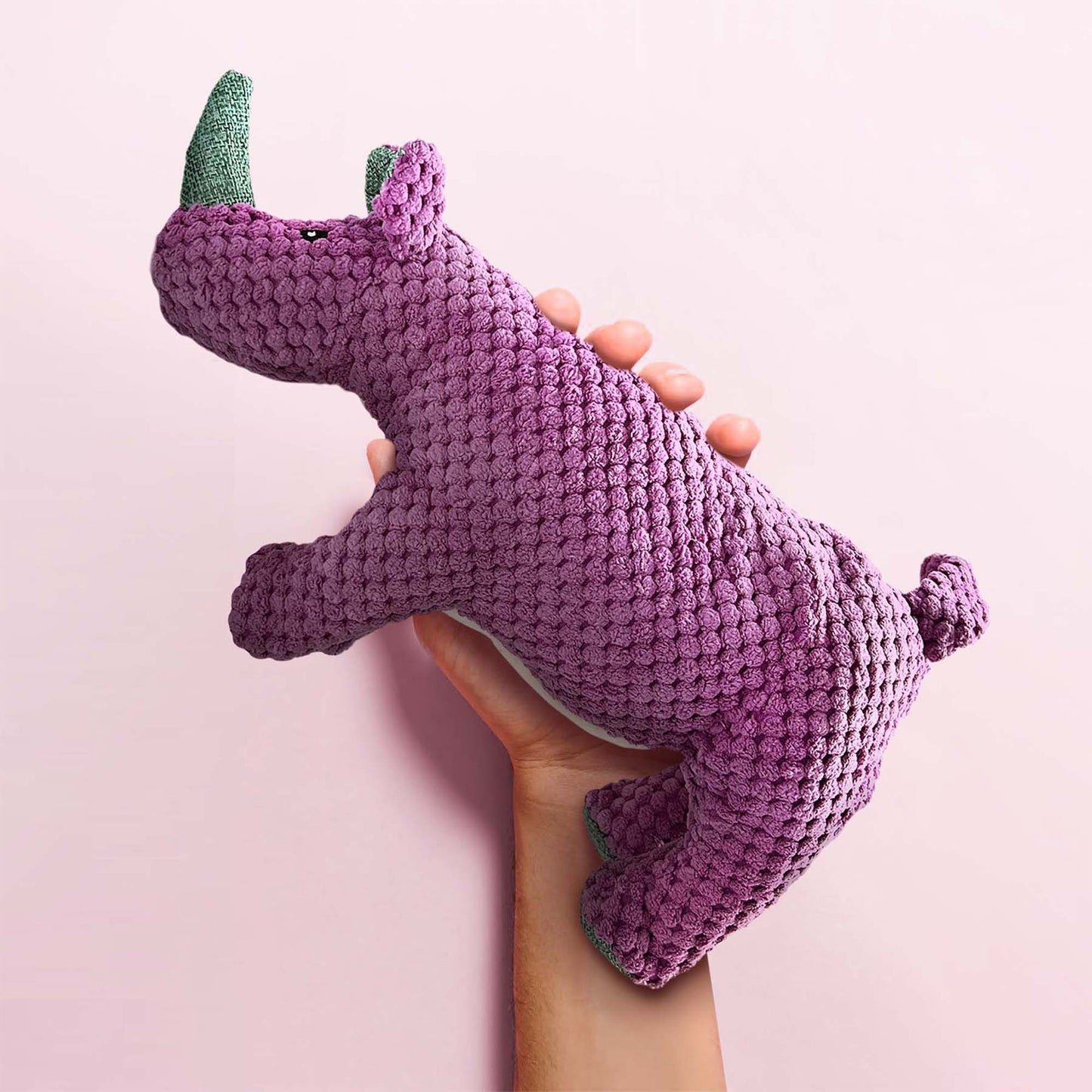 SQUEAKY DOG TOYS PUPPY PET RHINO