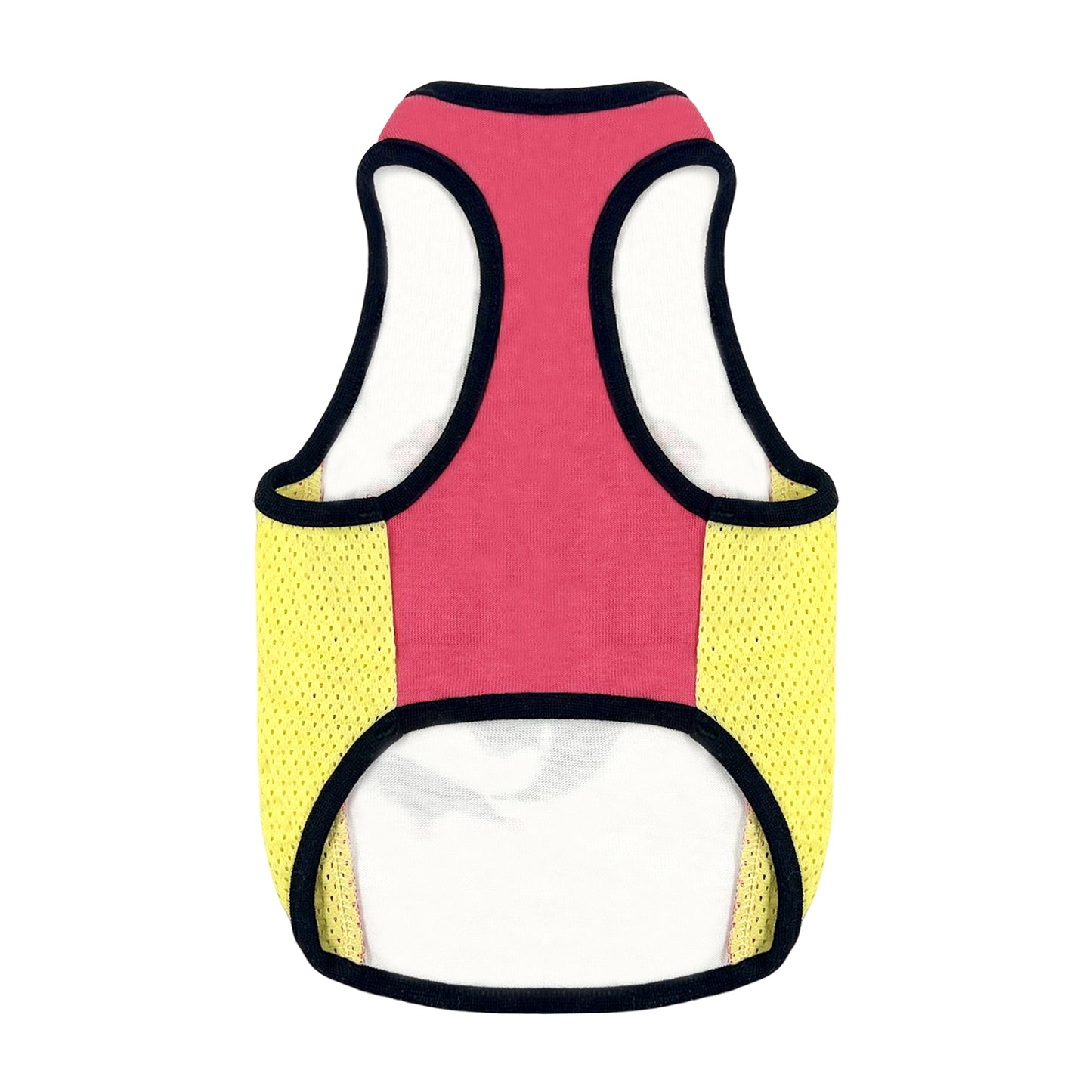 PUPPY DOG CLOTHING SERIES KUROMI SPORT TANK WHITE & YELLOW