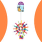 PARROT LARGE FERRIS WHEEL WOODEN TOY