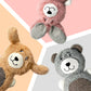 SQUEAKY DOG TOYS PUPPY PET SERIES DOG & BEAR & RABBIT 3 DESIGNS