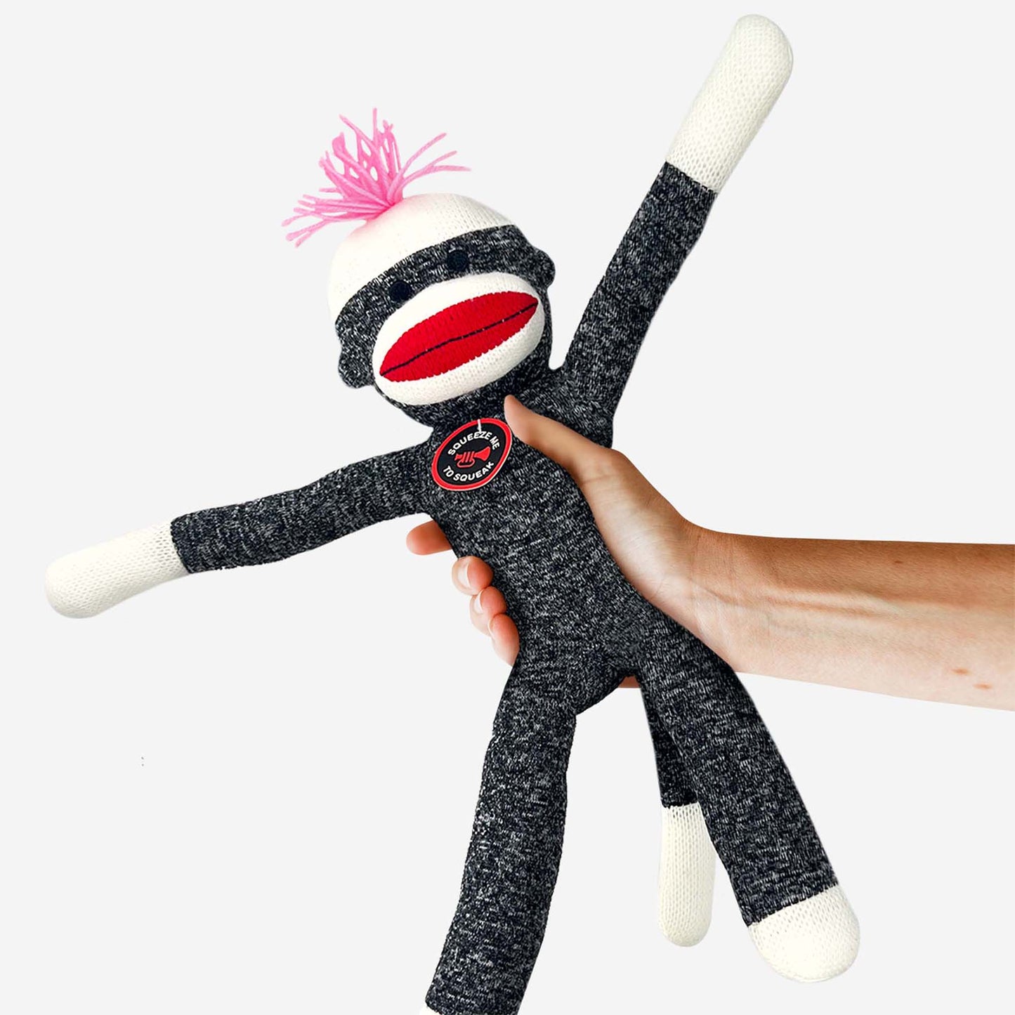 SOCK MONKEY PLUSH