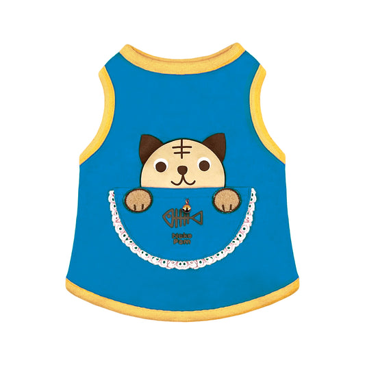 PUPPY DOG CLOTHING SERIES NEKO POM BLUE