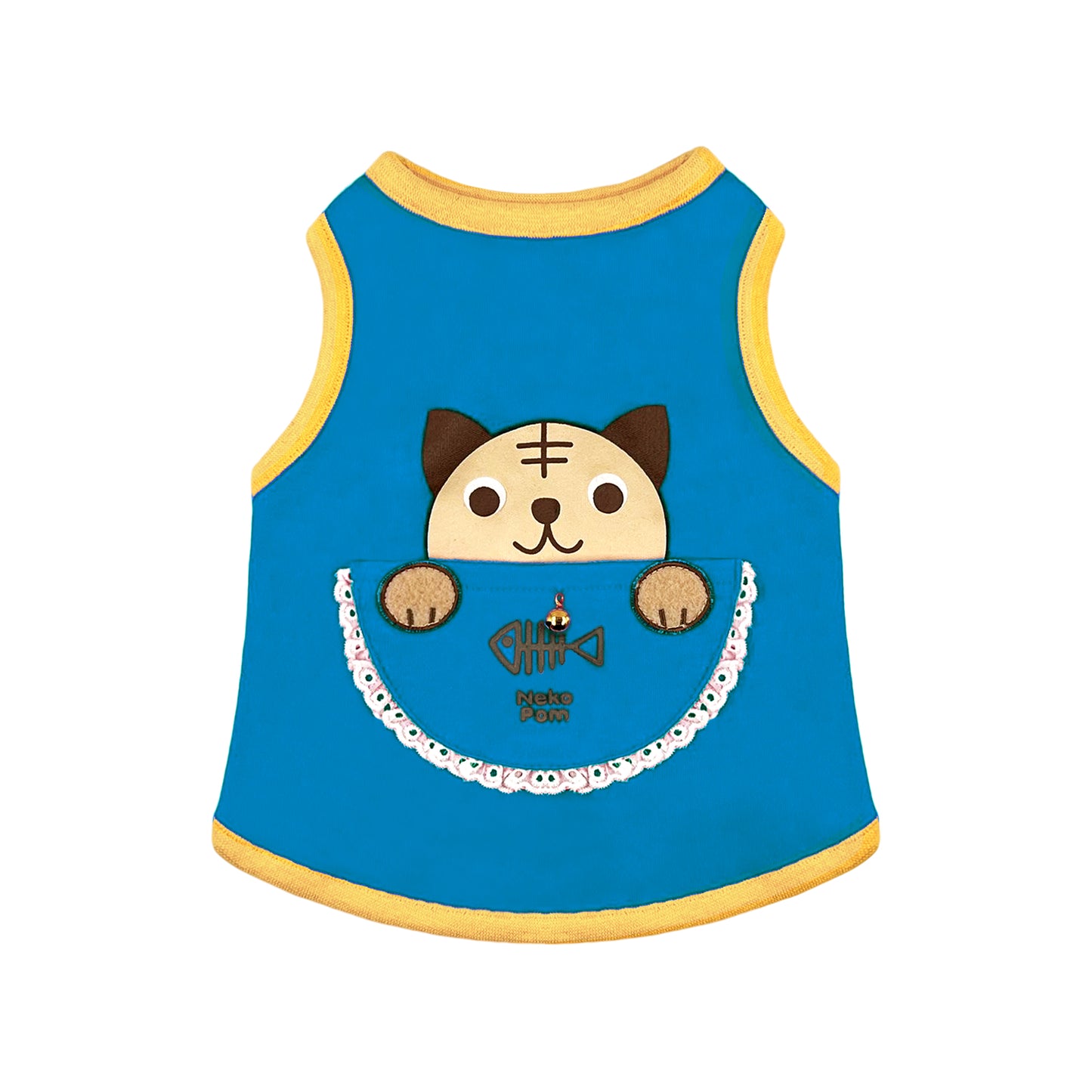 PUPPY DOG CLOTHING SERIES NEKO POM BLUE