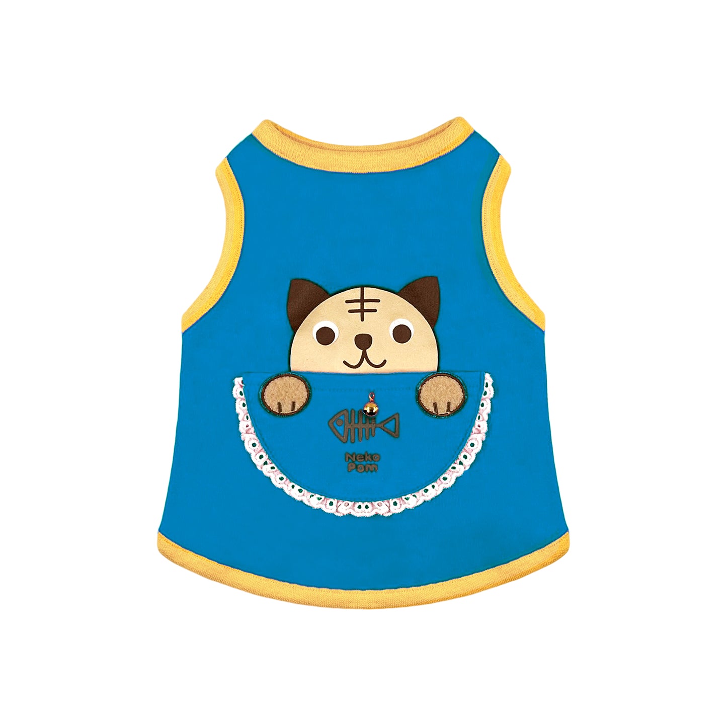 PUPPY DOG CLOTHING SERIES NEKO POM BLUE