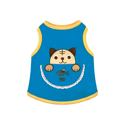 PUPPY DOG CLOTHING SERIES NEKO POM BLUE