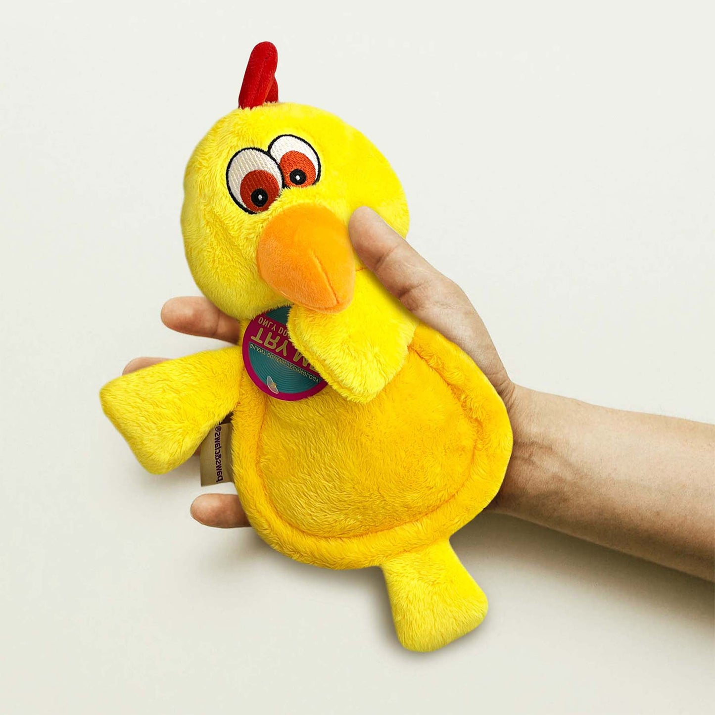 DOGGY EARS ULTRASONIC PLUSH CHICKEN