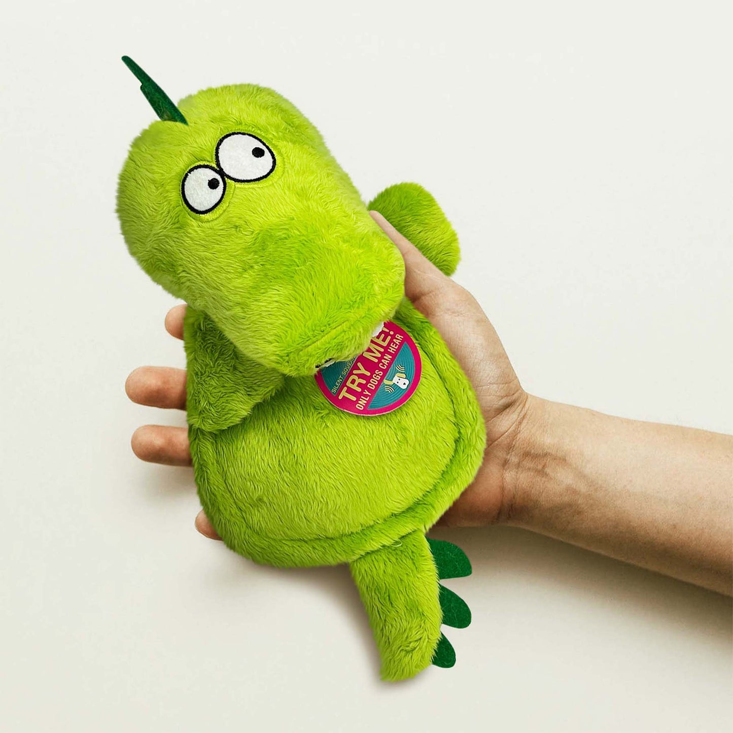 DOGGY EARS ULTRASONIC PLUSH CROCODILE