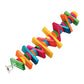 PARROT WOOD SPIRAL CHEW TOY WITH BELL