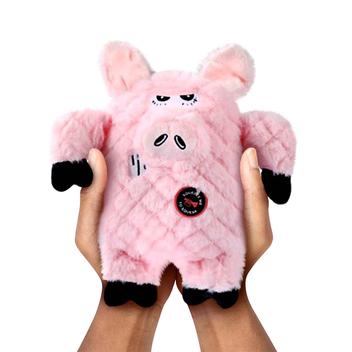 ANGRY ANIMALS PLUSH PIG