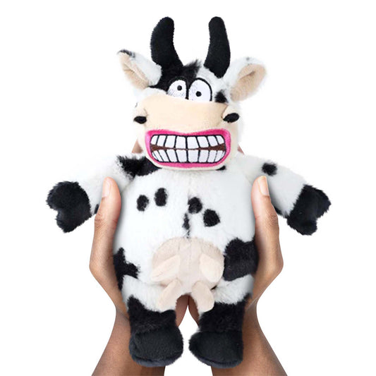 ANGRY ANIMALS PLUSH COW