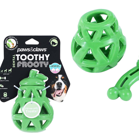 TOOTHY FROOTHY TPR TREAT TOY - PEAR