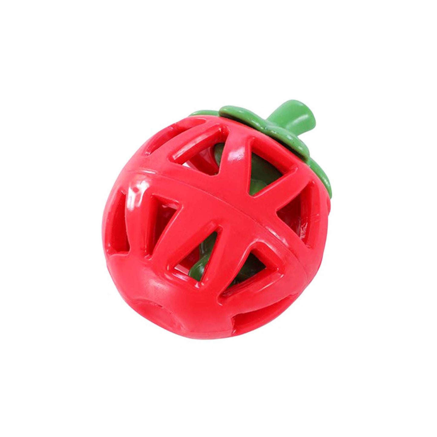 TOOTHY FROOTHY TPR TREAT TOY - STRAWBERRY