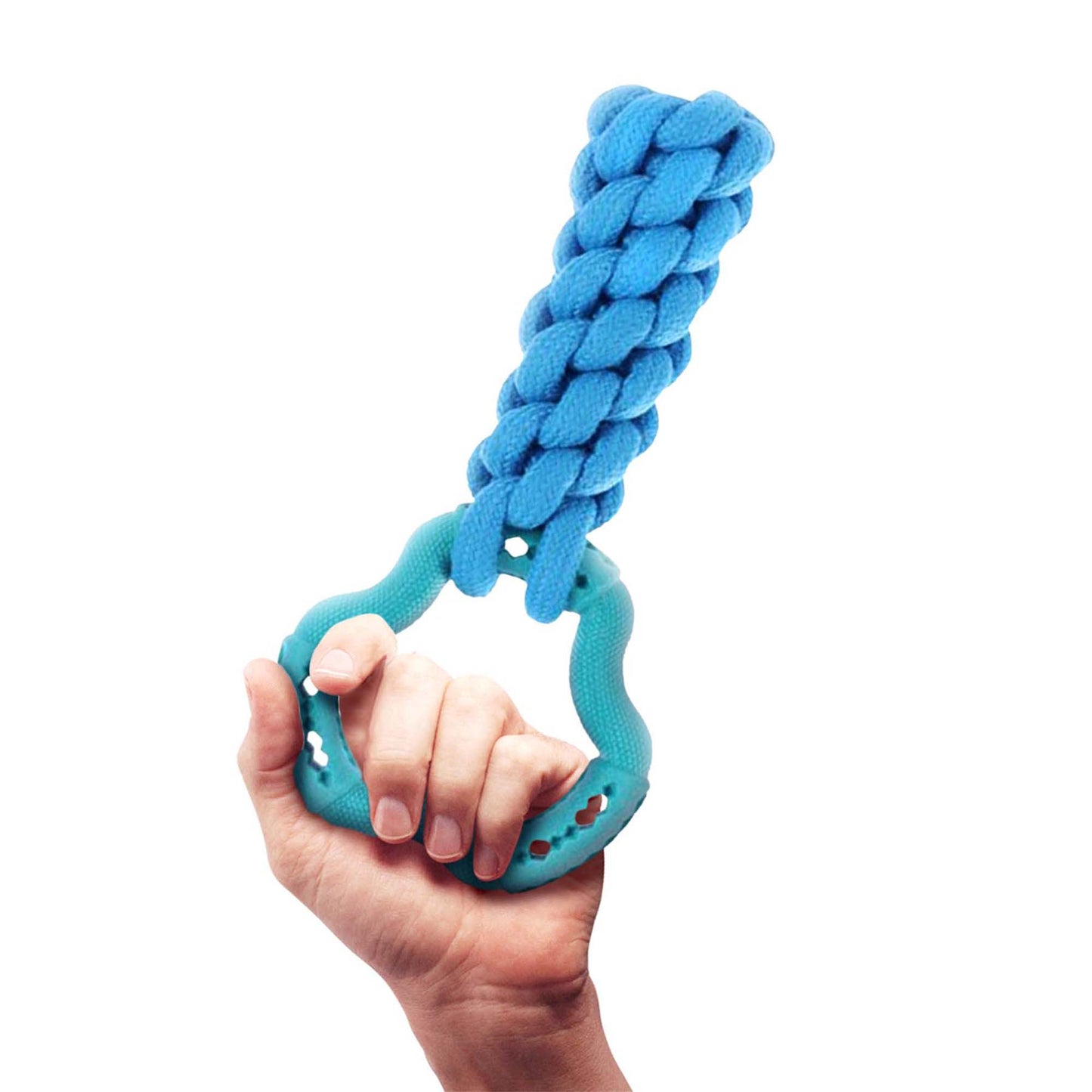 FETCH N' PLAY RING + ROPE TUGGER 2 COLOURS