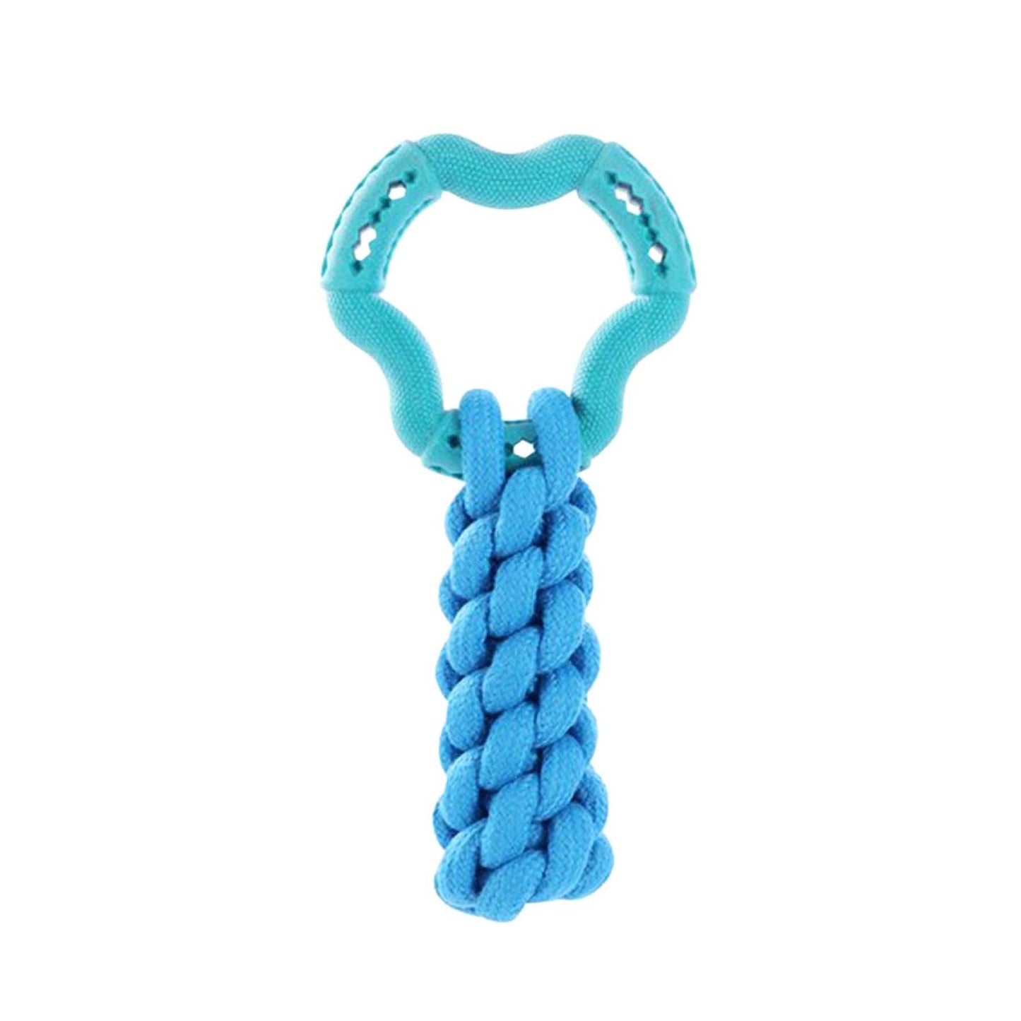 FETCH N' PLAY RING + ROPE TUGGER 2 COLOURS