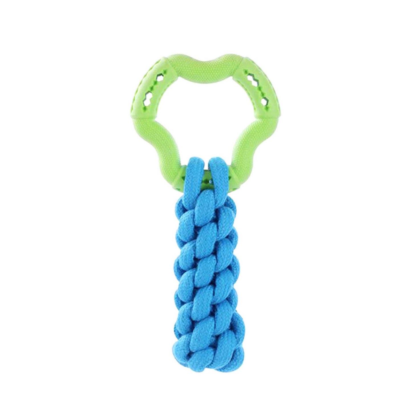 FETCH N' PLAY RING + ROPE TUGGER 2 COLOURS