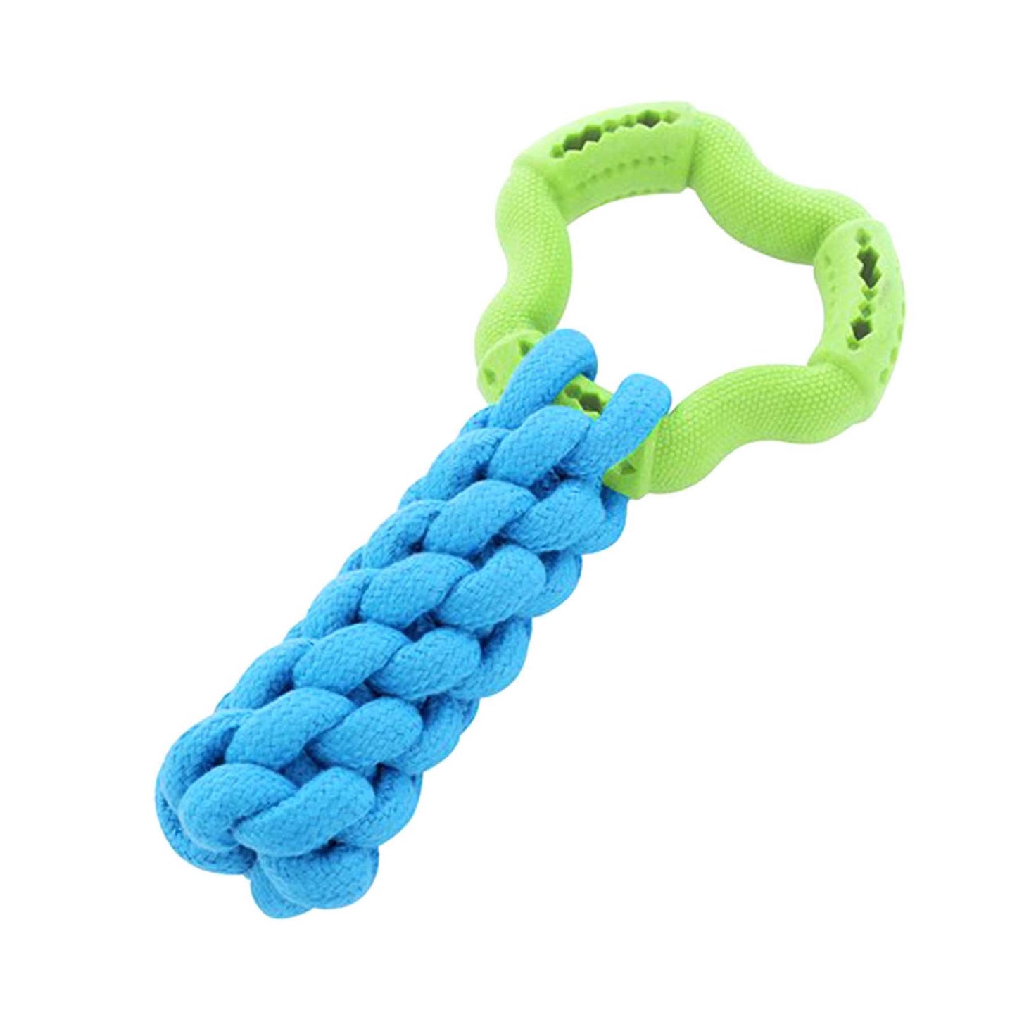 FETCH N' PLAY RING + ROPE TUGGER 2 COLOURS