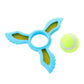 FETCH FLYER FOAM DART WITH TENNIS BALL 3 COLOURS