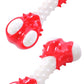 MEAT LOVERS FLAVOURED BONE CHEW TOY 2 COLOURS