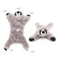 SQUEAKY ANIMAL PLUSH PET TOY - SLOTH SERIES