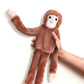 ORANGUTAN PLUSH PET TOY 2 COLOURS