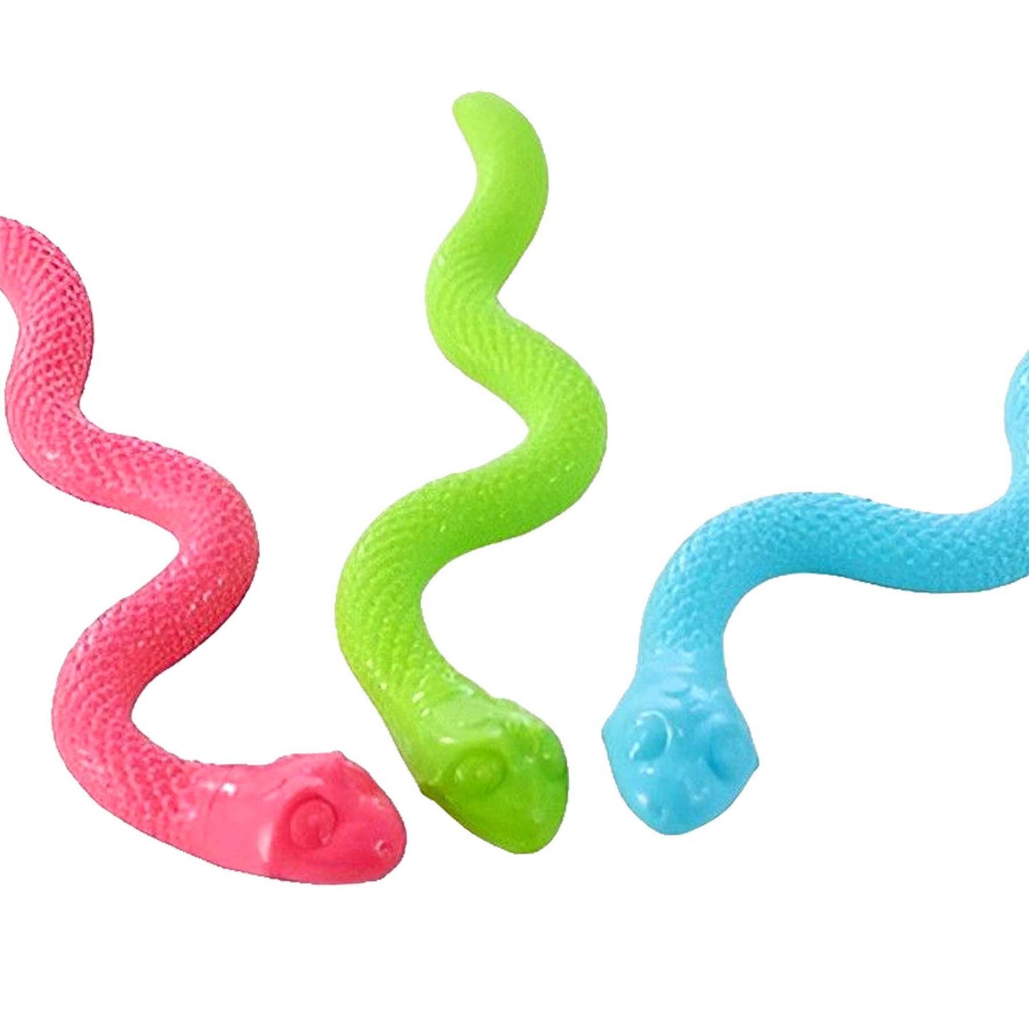 FLEXI-SNAKE VINYL RUBBER SQUEAKY DOY TOYS