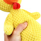 SQUEAKY DOG TOYS PUPPY PET CHICKEN 3 COLOURS