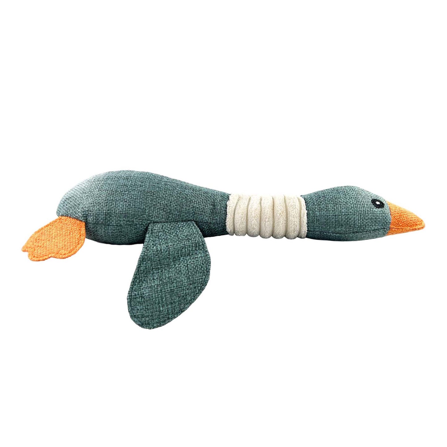 SQUEAKY DOG TOYS PUPPY PET GOOSE 3 COLOURS